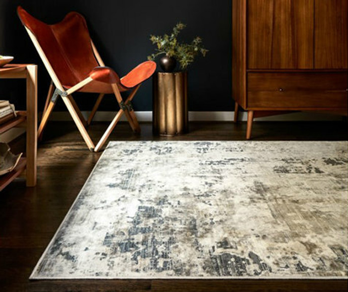 Cascade Area Rug - Ivory/Natural (9'6" x 13')