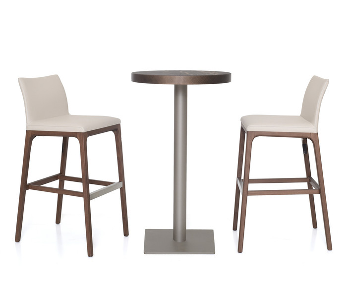 Ribot Keramik Bar Table Shown Paired with Barstools; Sold Separately