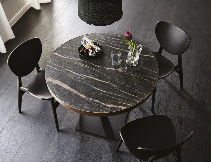 Ribot Keramik Bar Table Shown in an Option Available by Special Order