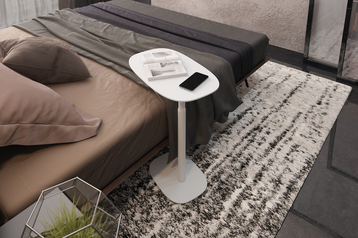 SALT - Serif Lift Laptop Table Shown Staged