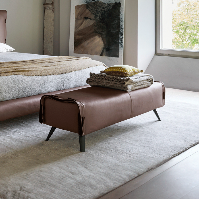 Cuff Bench Shown in a Bedroom Setting