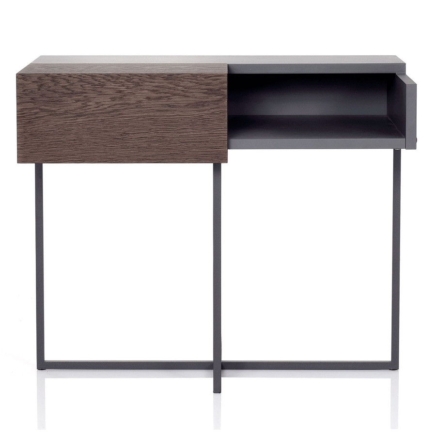 Dante Nightstand - Burned Oak