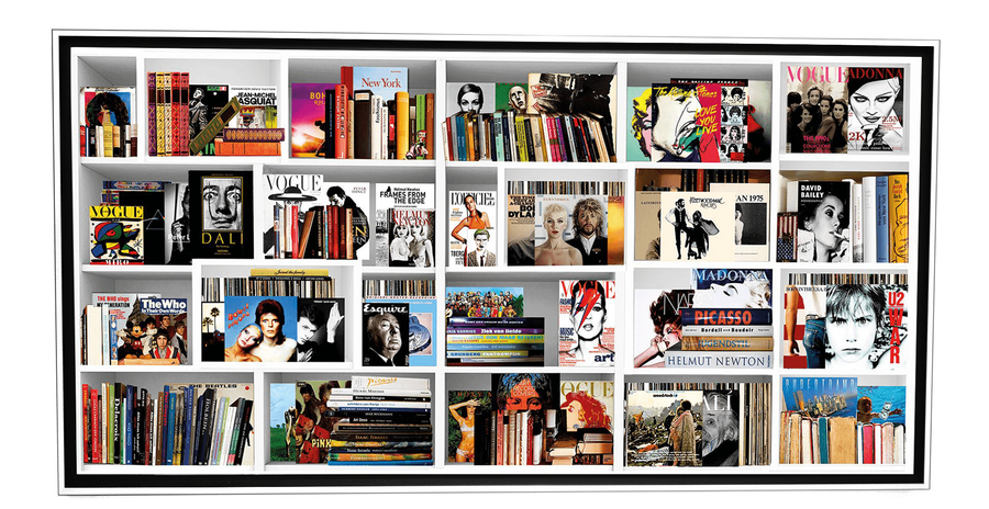 Music Books Part I - Framed