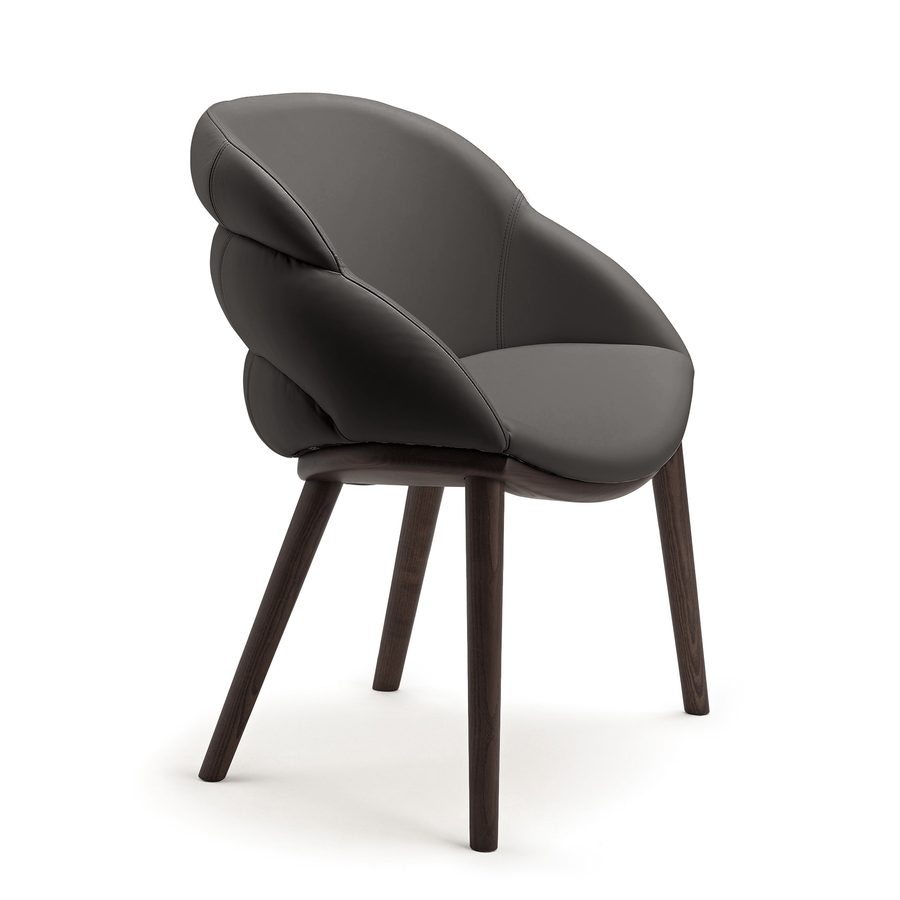 Camilla Side Chair - Burned Oak