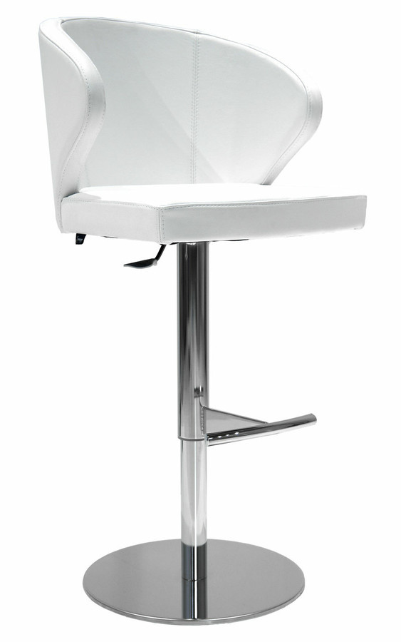Doris P Bar Stool Front Angled View