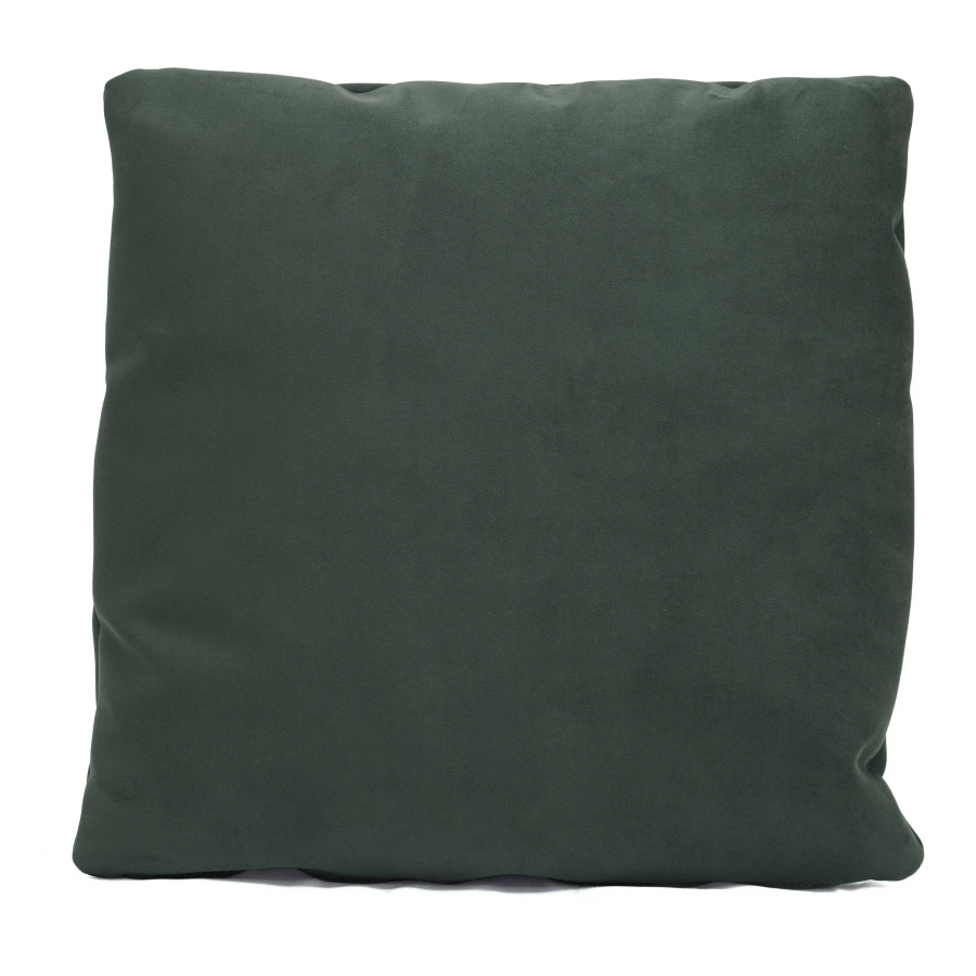 New Mood Throw Pillow - Green Fabric