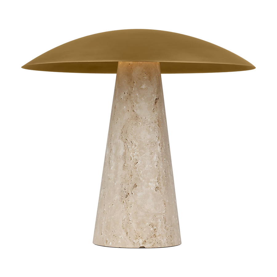 Aegis Travertine Table Lamp