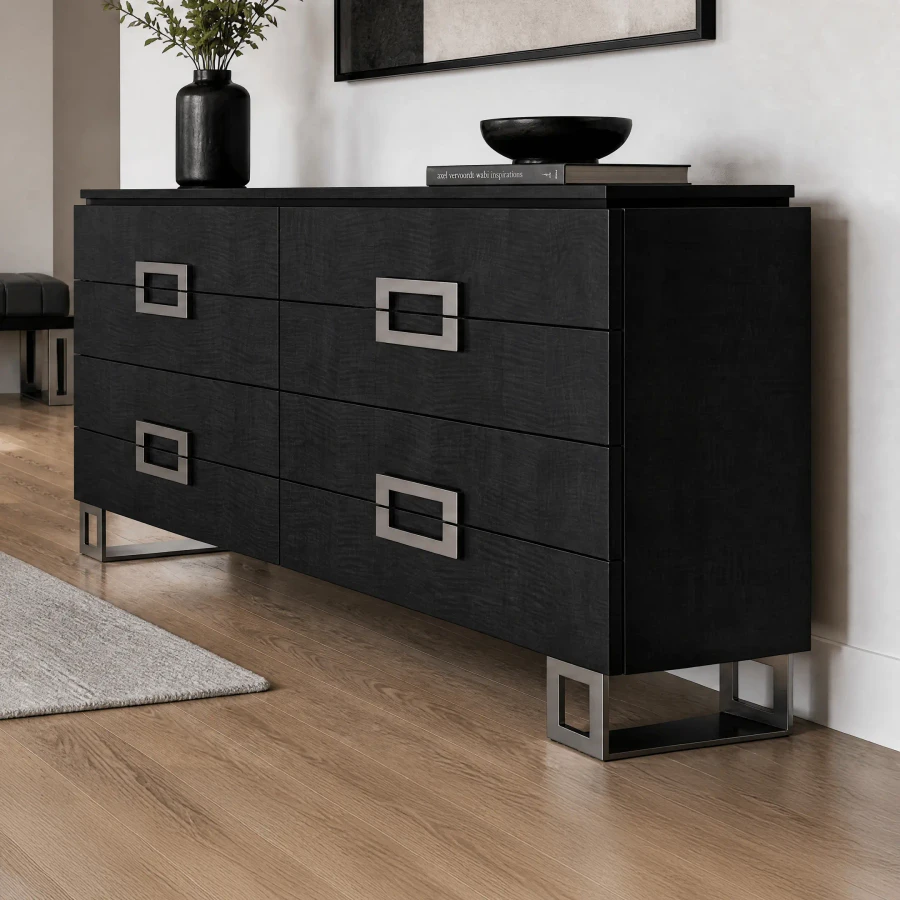 Moderna 8-Drawer Dresser