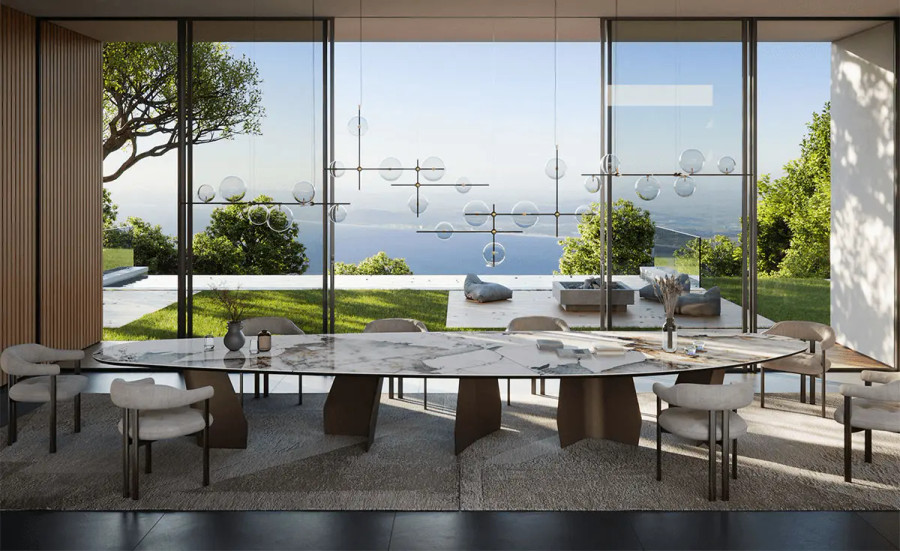 Senator Keramik Magnum Table - 236 In