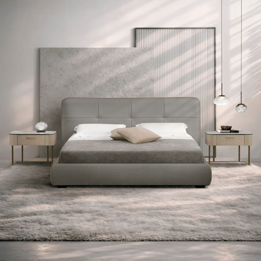 Crystal Night King Bed