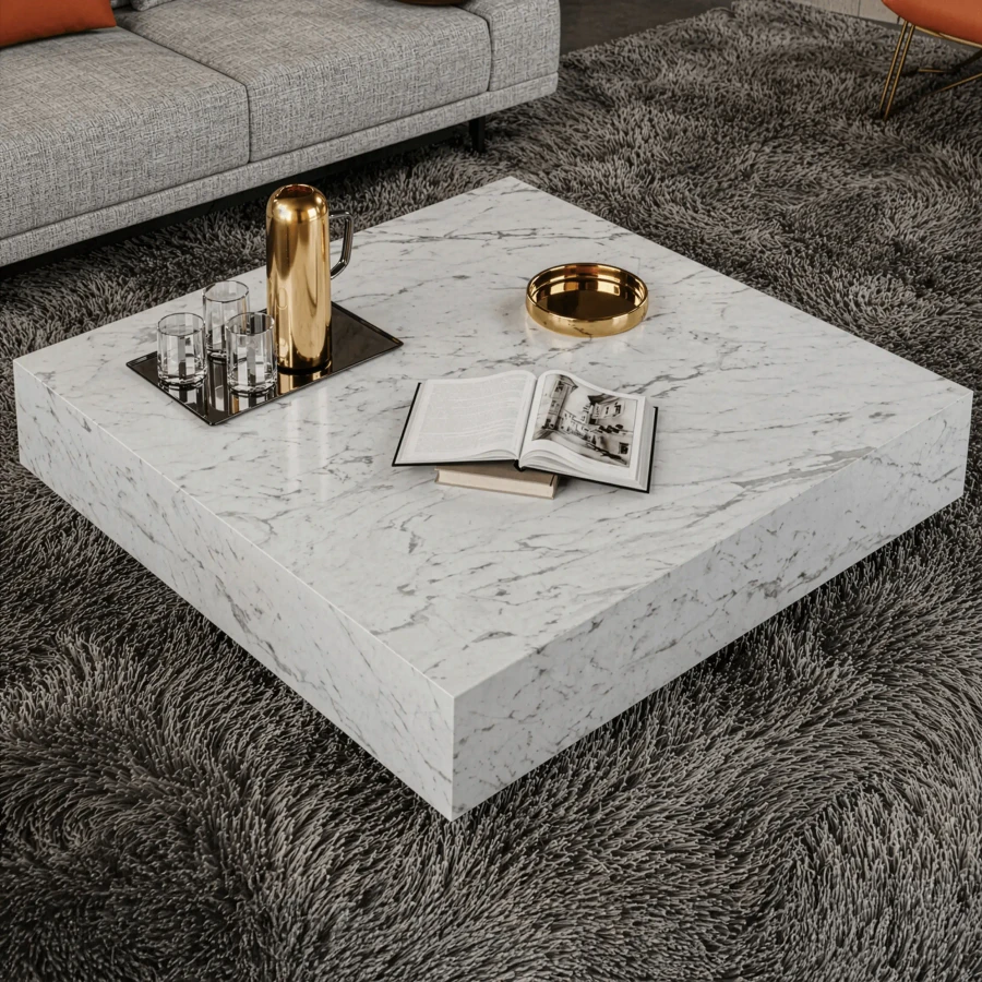 Monolith Square Cocktail Table