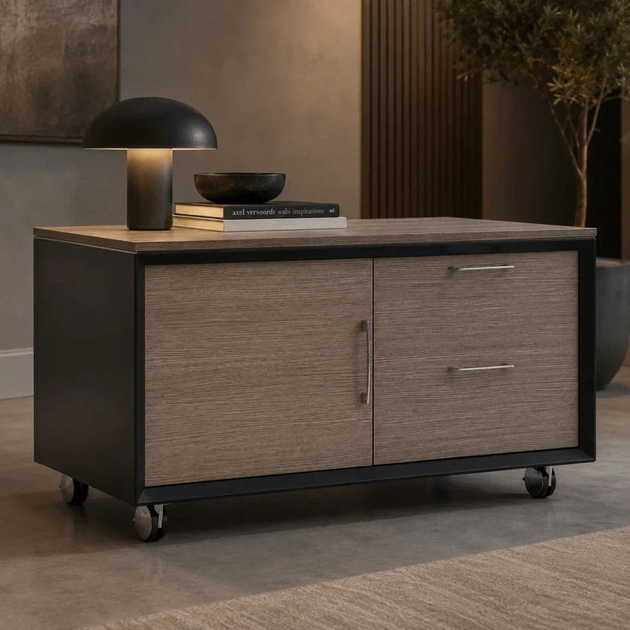 X19 Storage Return - Grey Oak