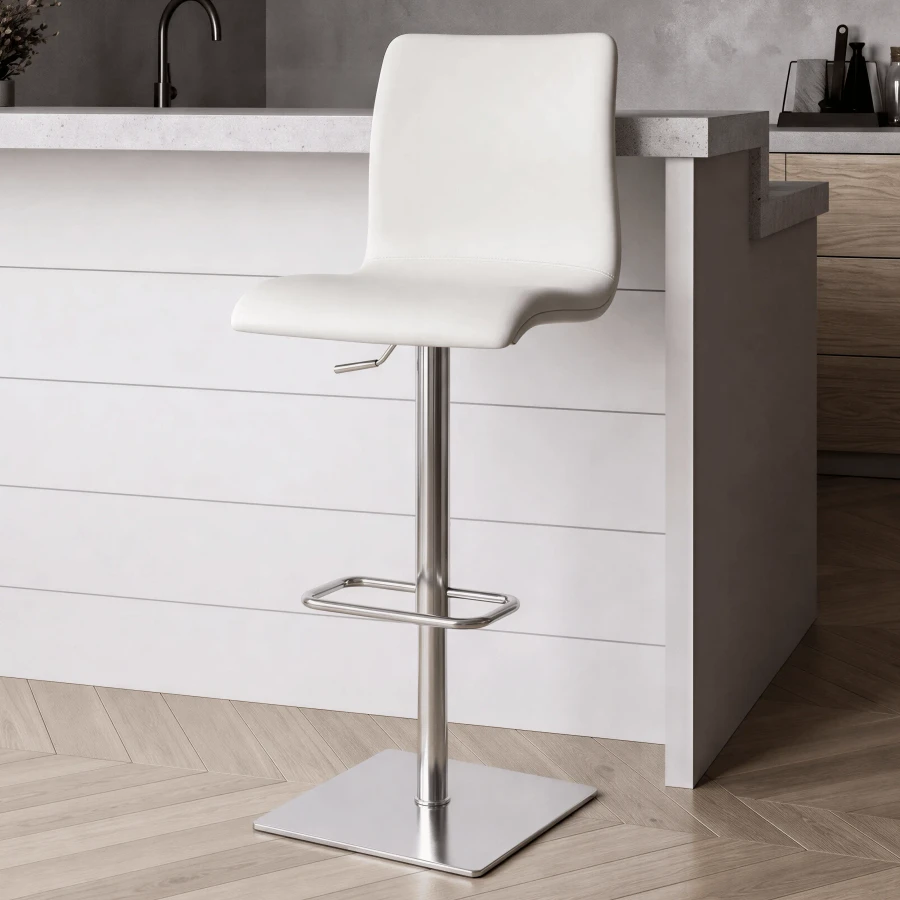 WHITE LEATHER