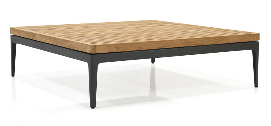 Grid Square Coffee Table Front Angled View