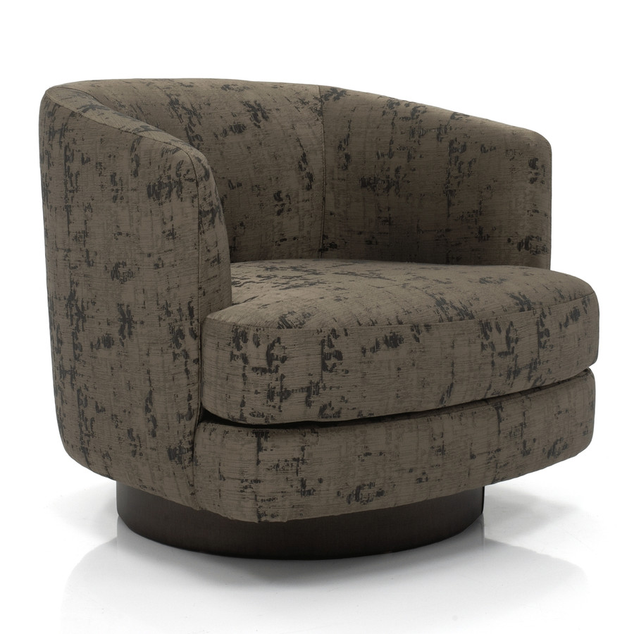 Tina Swivel Chair Front Angled View