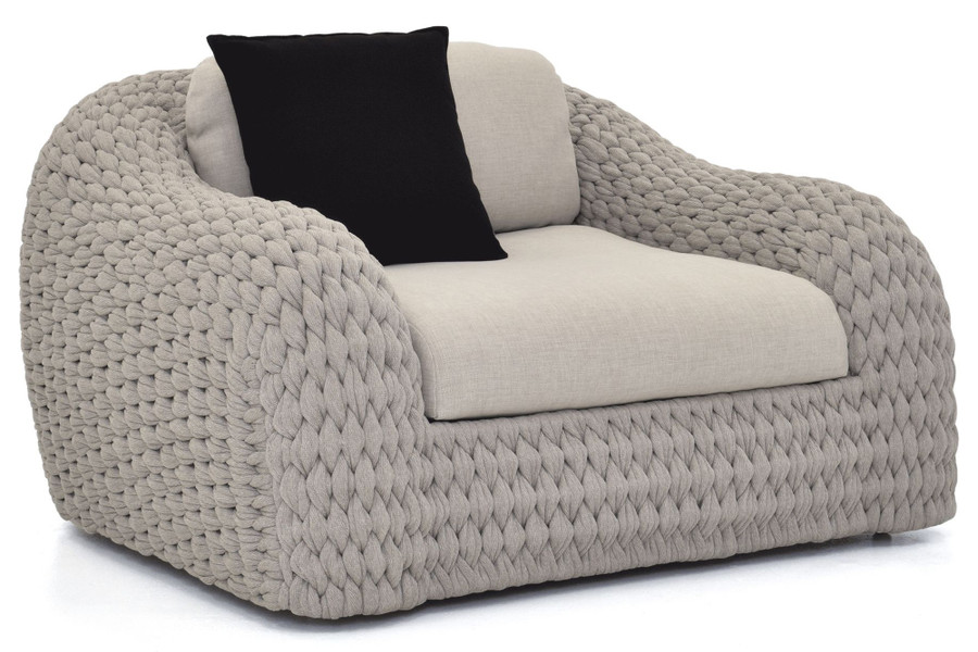 Kobo Lounge Chair Front Angled View