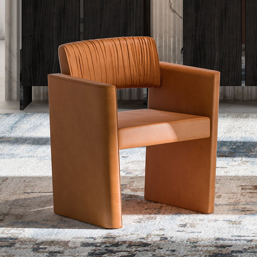 Black & More Executive Guest Chair Shown Staged
