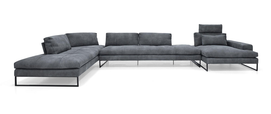 Sunset 4 Pc Sectional - Blue