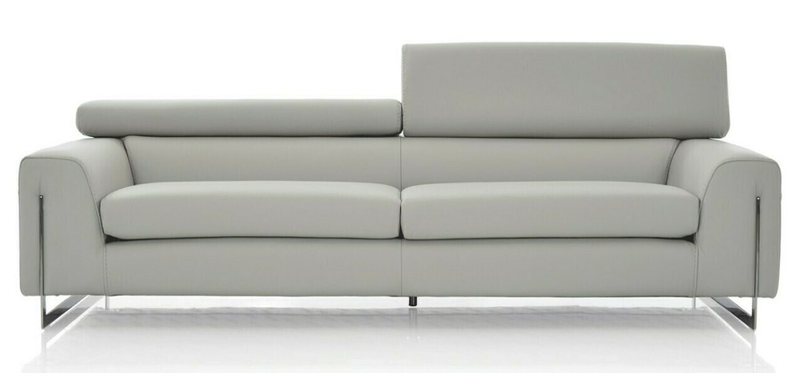 Biella Sofa Front View with Adjustable Headrest