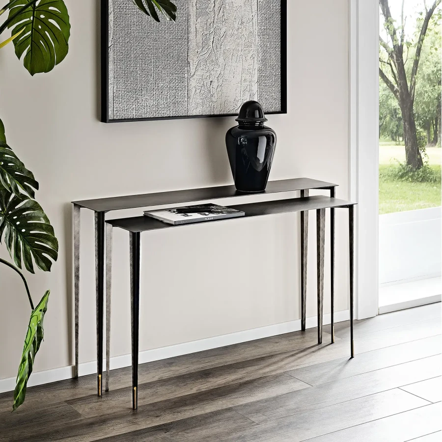 BRUSHED GREY - Shown here in the Brushed Grey finish option