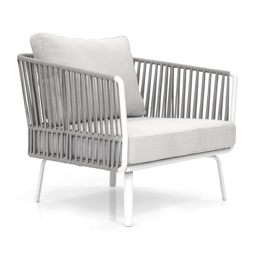 Milo Lounge Chair Front Angled View