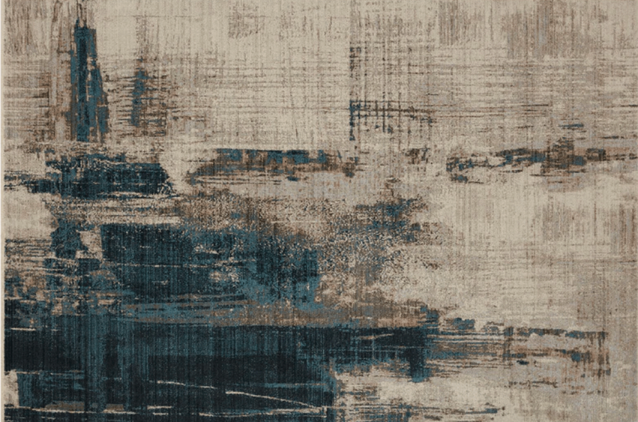 Leigh Area Rug - Slate/Denim (9'6" x 13')
