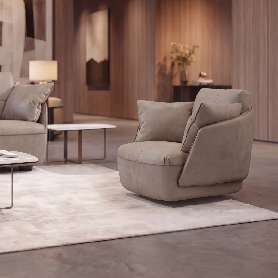 Space Swivel Chair - Clay