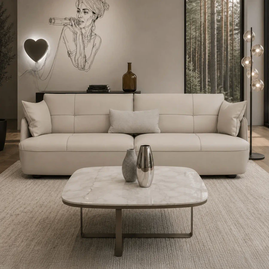 Space Sofa - Ivory
