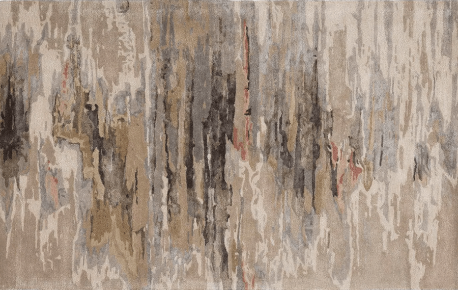 Genesis Area Rug - Grey/Nickle/Peach (10' x 14')