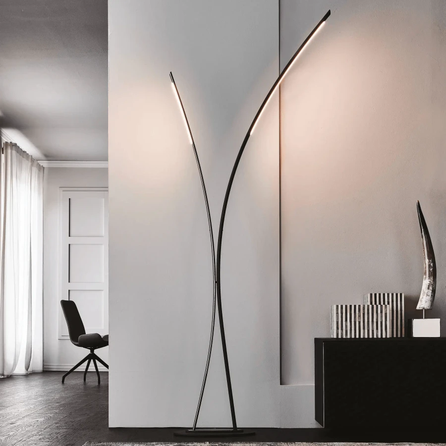 Twin Floor Lamp