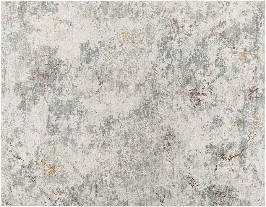Dresden Area Rug - White/Grey/Slate (9' x 12'2")