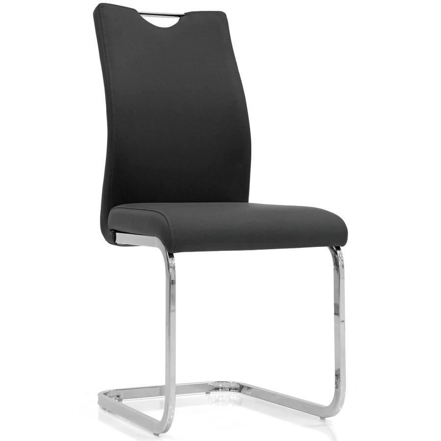 Vanessa Side Chair - Dark Grey