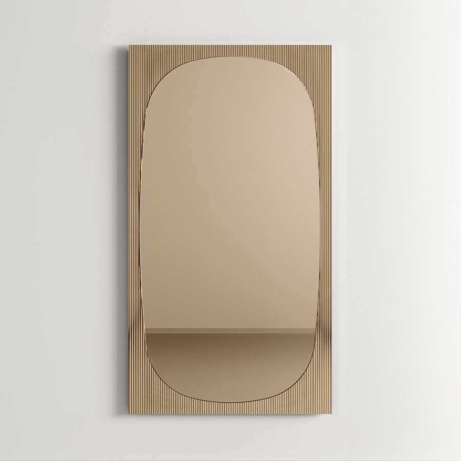 Bands Rectangular Wall Mirror