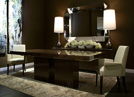 Red Carpet Dining Table W Ext Cantoni Cantoni
