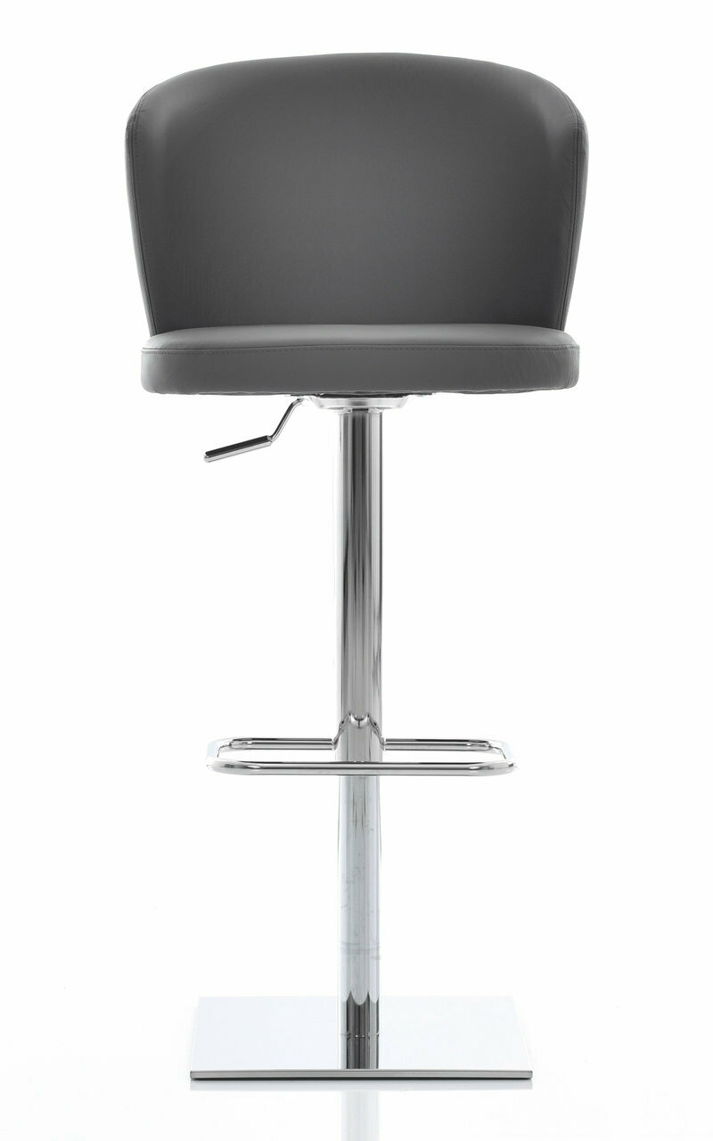 black base adjustable bar stool on Tess Bar Stool Cantoni Cantoni