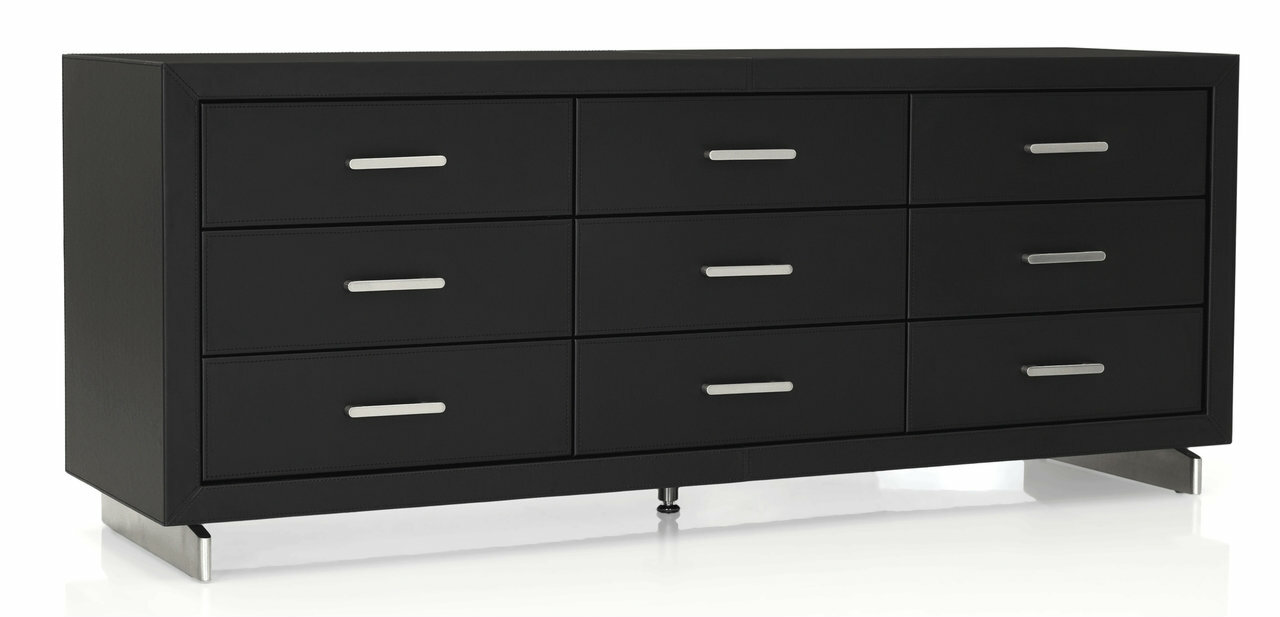 Merit 9 Drawer Dresser Black Cantoni Cantoni