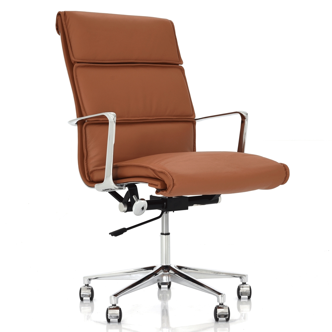 cognac office chair