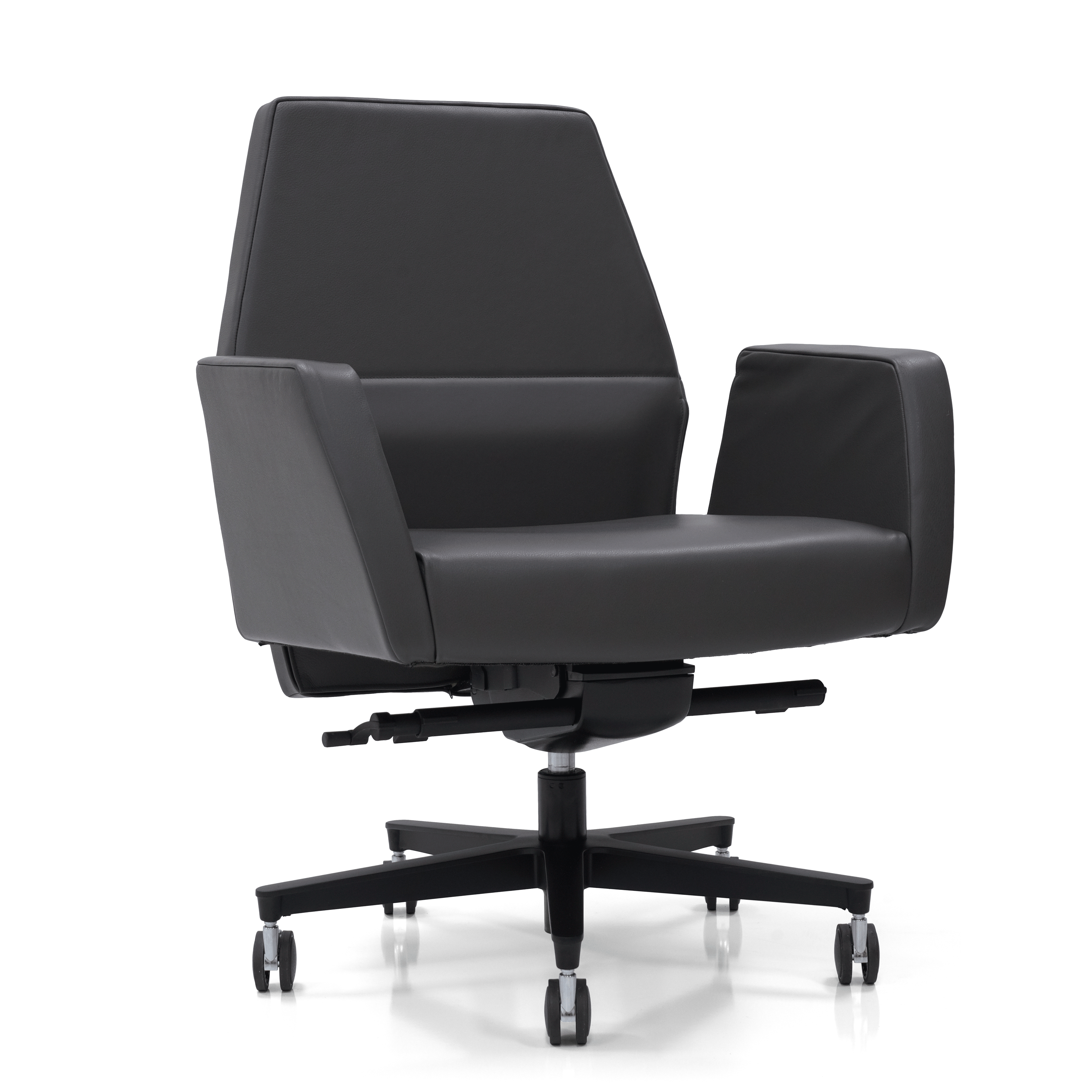 Kefa Conference Arm Chair - Dark Grey - Cantoni | Cantoni