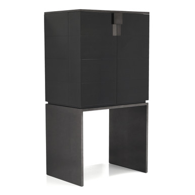 @まるMOTORBIKE BLACK バーキャビネット Black & More Bar Cabinet - Cantoni