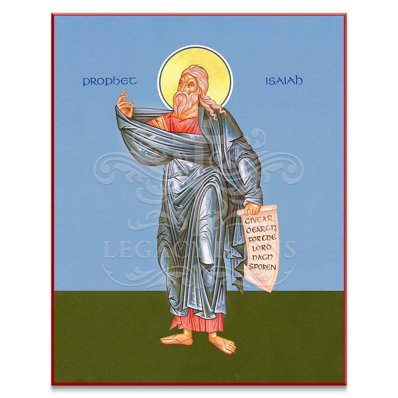 Prophet Isaiah (Koufos) Icon - S146 - Legacy Icons