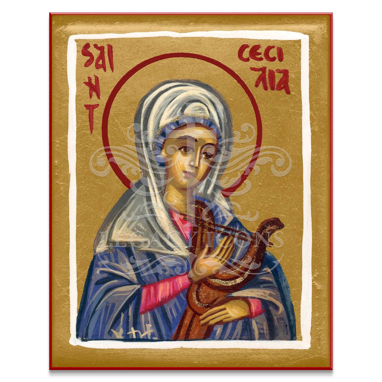 Saint Cecilia Icon - S266 - Legacy Icons