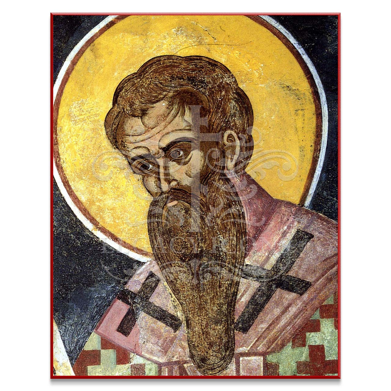 Saint Basil the Great Icon by Legacy Icons