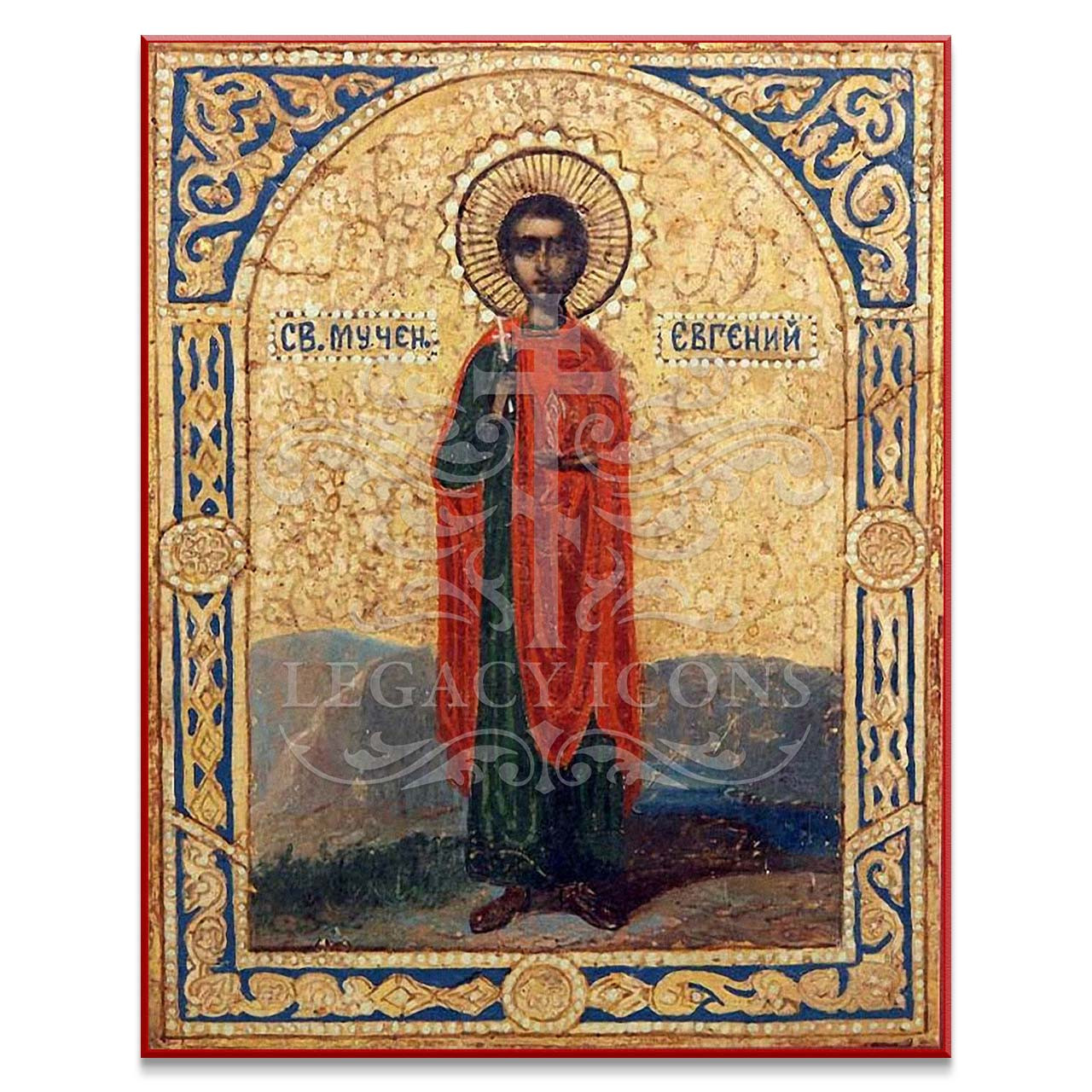 Saint Eugene of Sebaste Icon by Legacy Icons