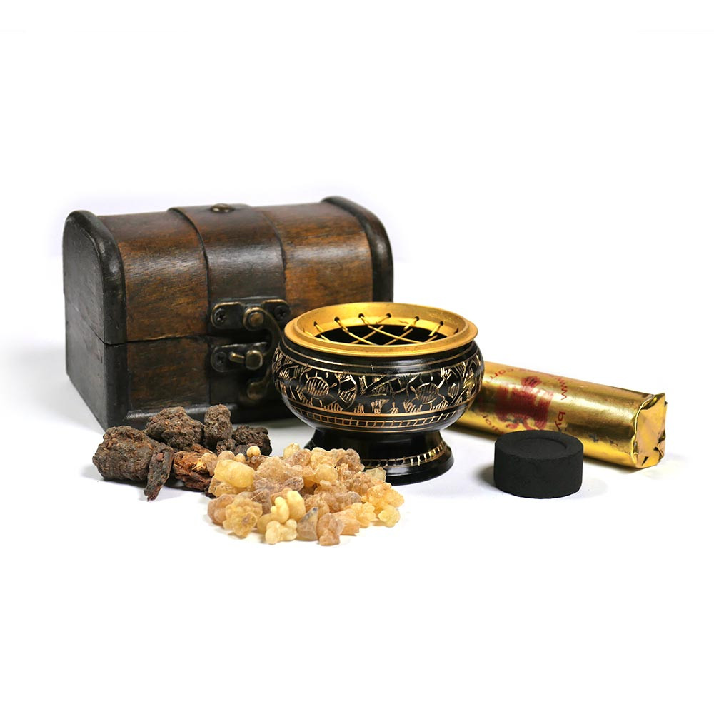 Frankincense and Myrrh Incense Gift Starter Kit