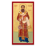 Icon of Saint Gregory Palamas With Gold background 