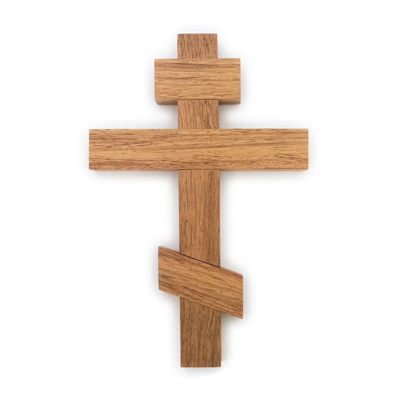 Orthodox Wall Cross (Walnut) Legacy Icons