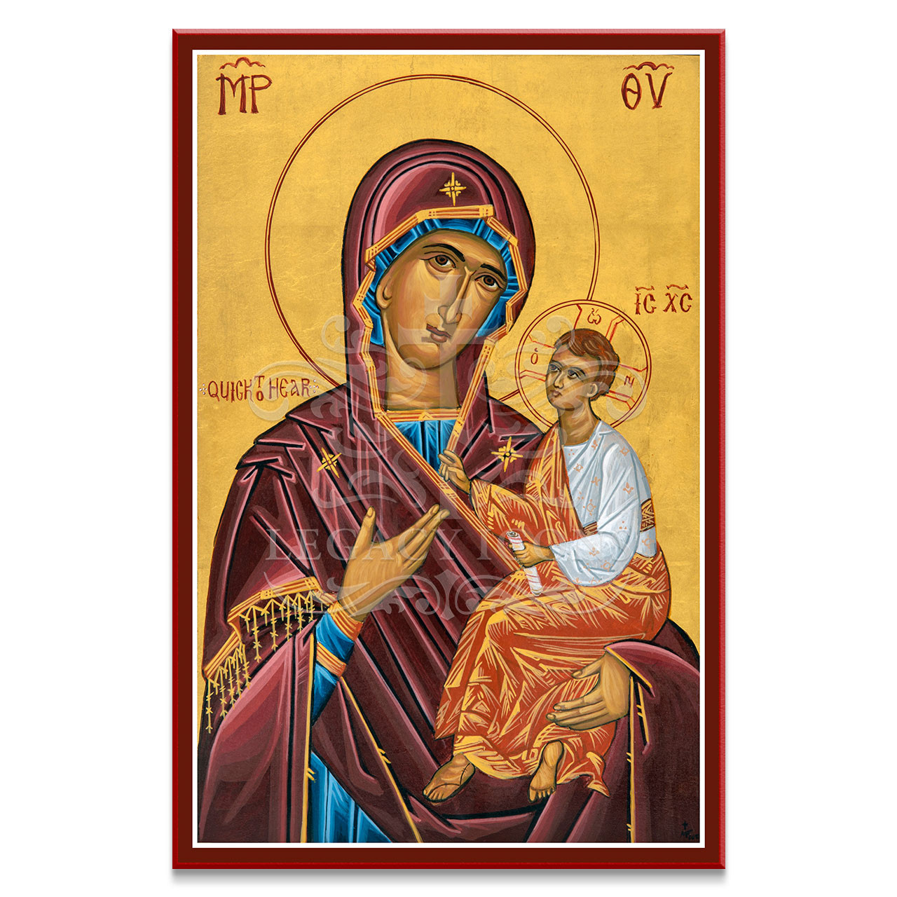 Theotokos Quick to Hear (Fiorenzo) Icon - T212