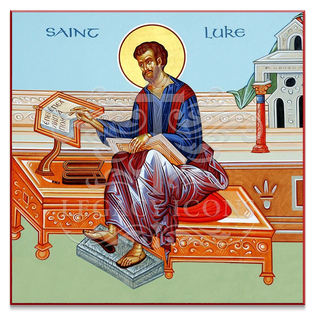 Apostle Luke the Evangelist Icon - S209 - Legacy Icons