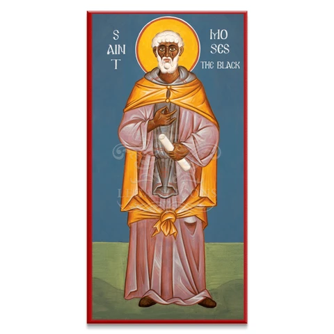 Icon of Saint Moses the Ethiopian