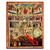 Stunning Byzantine icon of the Last Judgment depicting the panorama of events from St. John's Apocalpyse Stunning Byzantine icon of the Last Judgment depicting the panorama of events from St. John's Apocalpyse